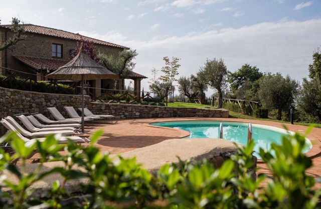 Villa con impresionantes vistas al lago Trasimeno