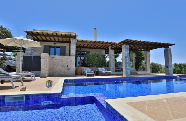 Villa Pegasus con fantásticas vistas panorámicas cerca de Rethymnon