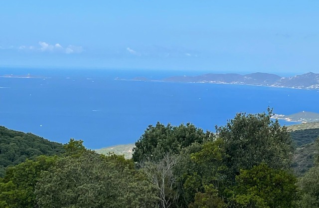 Vista al mar villa tiene tassinca en el Golfo de Valinco