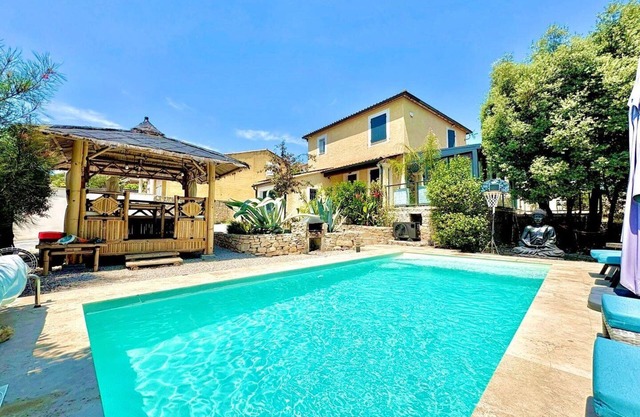 Villa Zénith, Swimming Pool & Bamboo Hut