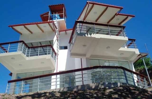 Vista escalera lodge