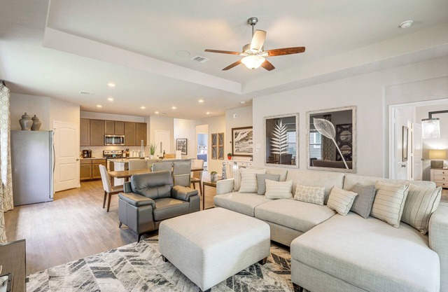 Walk to Brazos County Expo: Elegant Home w/ Grill!