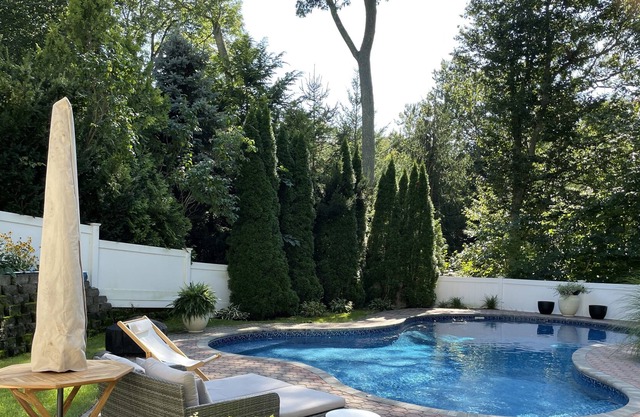 Walk to the beach or swim in the pool