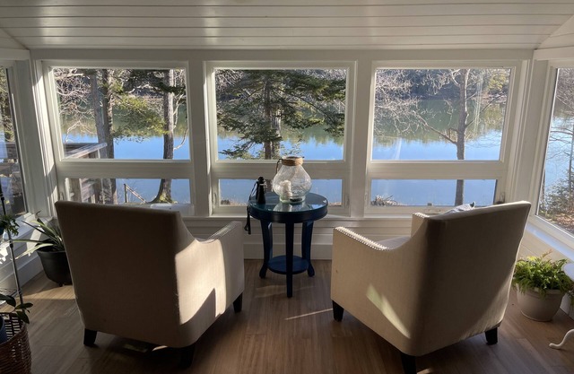 NEW VRBO LISTING 2 bed/2bath on a beautiful tidal cove with 3 wooded acres