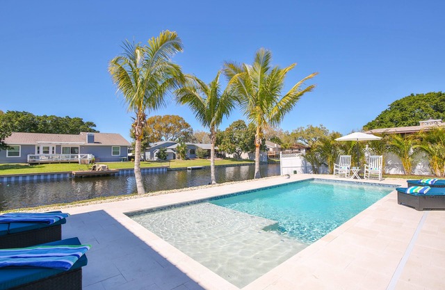 Waterfront Home w/ Private Heated Pool, Newly Renovated, 10 Min to AMI