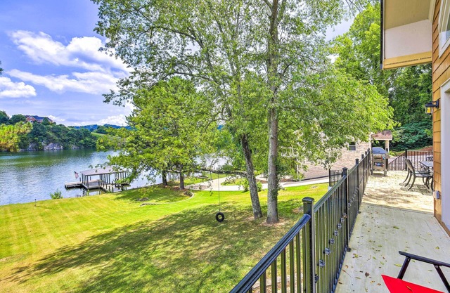 Waterfront Piney Flats Home w/ Private Dock!