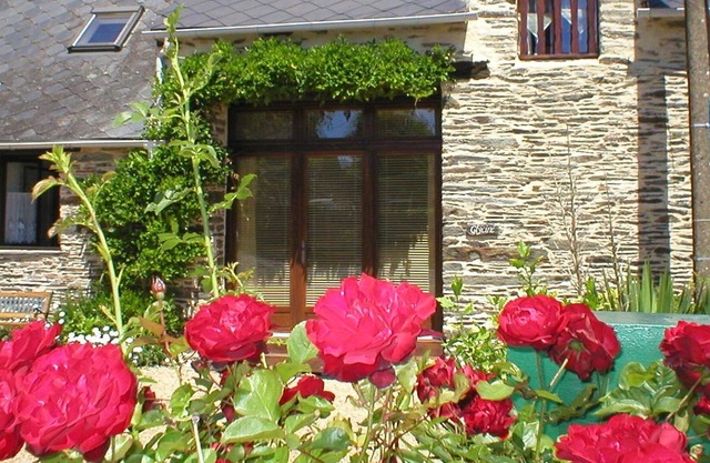 Wisteria Barn, granero del sur de Bretaña, bicicletas gratis, WiFi, cerca de la aldea