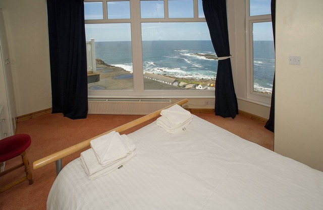 Maravilloso apartamento con vistas a Sennen Cove, vistas excepcionales al mar
