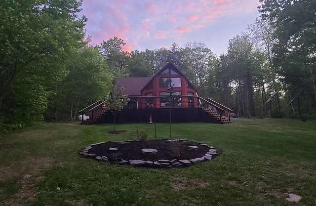 Todo el año Waterfront Private House en Moosehead