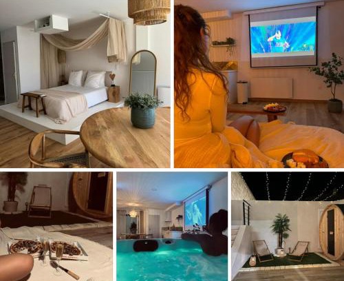 Outreau Casa | À 4 minutes de la plage, avec Jacuzzi et Sauna