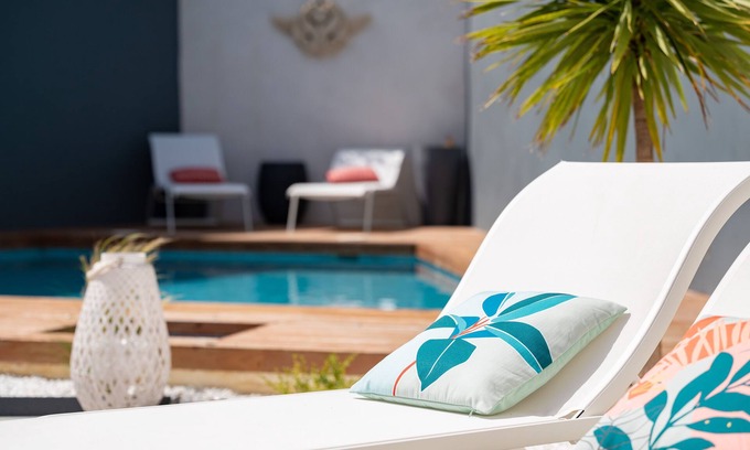 Cerbere Apartamento | À 50m de la plage ! Chambre moderne + piscine