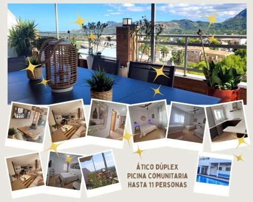 Pego Apartamento | Ático Dúplex Baladrar Gran Terraza 8Km Playa Dénia-Oliva Nova Golf -IDEAL Familias y Grupos