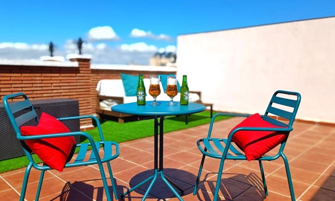 Armilla Apartamento | Ático Deluxe Granada, Parking gratis y Terraza