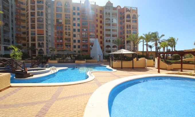 Playa Honda Apartamento | Ático Verdemar con piscina comunitaria by Rental Olé