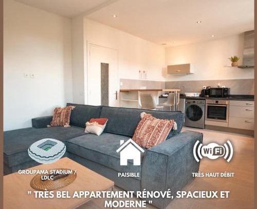 Decines-Charpieu Apartamento | Écrin Moderne