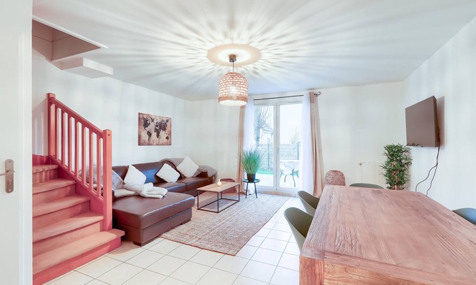 Cormeilles-en-Parisis Casa | Élégance Familiale - Confort & Jardin