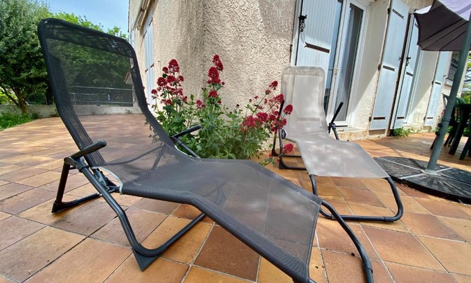 Segonzac Apartamento | Élégante et chaleureuse maison, tout confort.