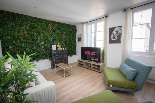 Chateaudun Apartamento | Évasion Zen Tropic au Cœur de Châteaudun