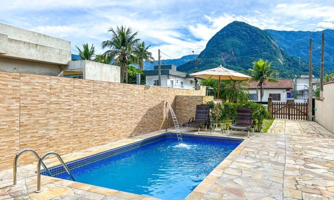 Morada da Praia Casa | Ótima casa com WiFi e churrasqueira em Bertioga/SP