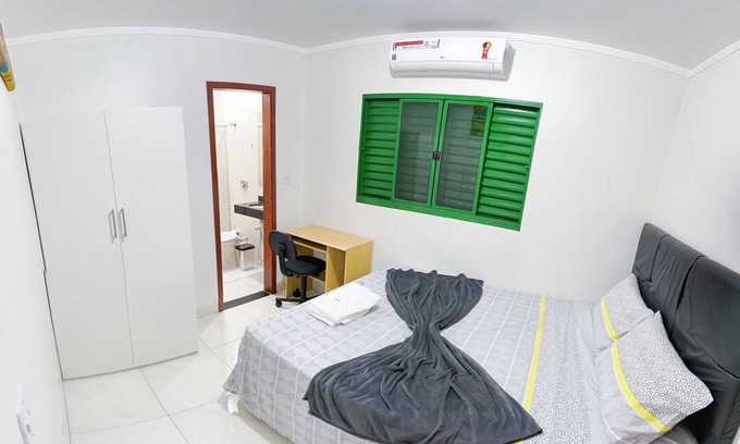 Monte Castelo Apartamento | Ótimo apto com lazer e Wi-Fi em Campo Grande/MS