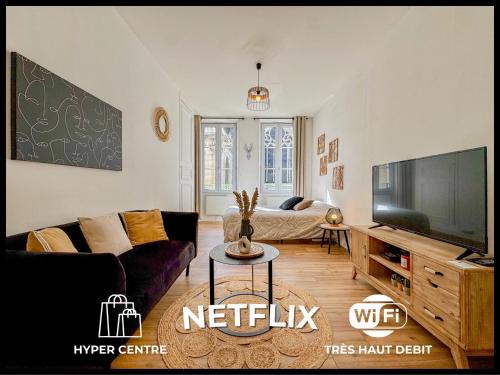 Montargis Apartamento | Ô Centre- Chaleureux - Fibre - Netflix
