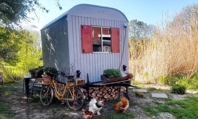 Stedesdorf Apartamento | Übernachtung im Bauwagen an der Nordseeküste - Bauwagen 2
