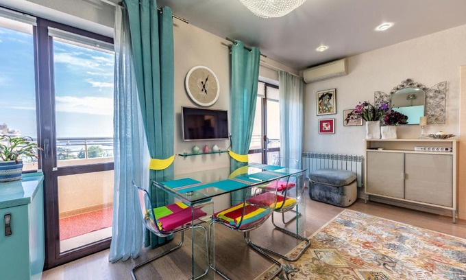 Sochi City Centre Apartamento | Балкон на море