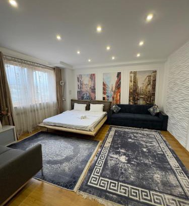 Almaty Apartamento | Квартира посуточно Бизнес класса ЖК Mega Towers