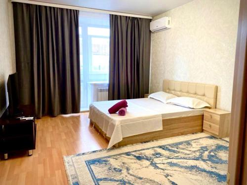 Kostanay Apartamento | Леонида Беды 44, Большая 1 комнатная квартира в Jana Qala от компании Home Hotel