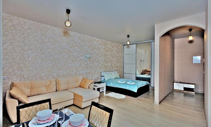 Ufa Apartamento | Просторная квартира Premium Suite в центре Уфы, ул. Загира Исмагилова