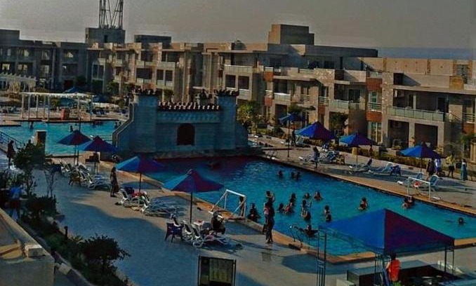 Ain Sokhna Apartamento | شاليه فندقي بحمام سباحه خاص داخل فندق ايليت ريزيدنس اند اكوا بارك