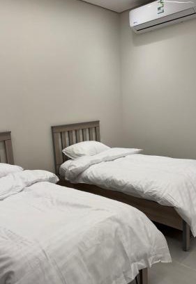 Almajaridah Apartamento | غرفة نوم بسريرين مفرده