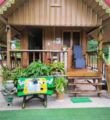 Nong Chaeng Casa | ฮักนะแก่งต่างหล่าง รีสอร์ทชานุมาน บรรยากาศดี ติดริมโขง