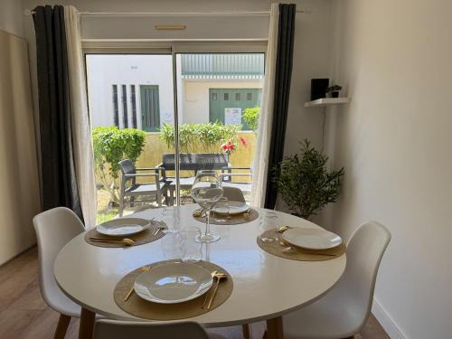 La Rochelle Apartamento | ღ Hibiscus - Terrasse, Parking, Jardin et Wifi