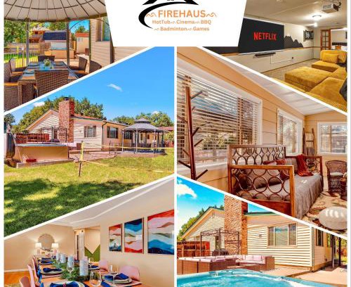 Northwest Arvada Casa | ᨒFIREHAUSᨒHotTubᨒCinemaᨒBBQᨒBadmintonᨒGames
