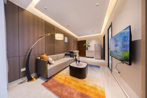 Central Business District Apartamento | 岗厦轻居-深圳福田会展中心岗厦地铁站店