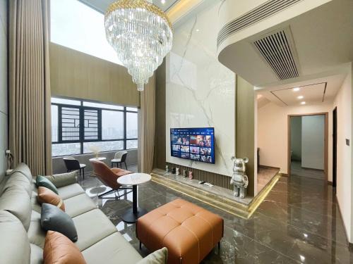 Yongding Apartamento | 张家界城峪民宿-Loft四房一厅三卫景观套房