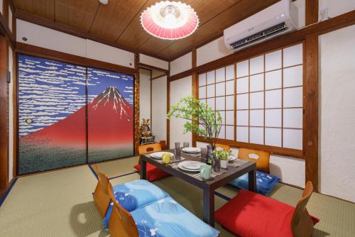 Yachiyo Apartamento | 成田空港直通,駅徒歩11分,浅草直通,58平米,最大10名,和風貸切,日本文化体験,桜,花見,浮世絵