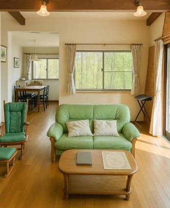 Nasu Casa | 森の中で仲間や家族とゆっくり過ごせる温泉付コテージ 会員制別荘地で広大なプライベート空間 ペット可 那須高原りんどうハウス