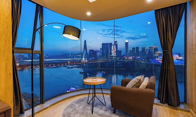Yuzhong Cama Y Desayuno | 重庆暖余江景民宿 Chongqing Nuanyu River View Hotel