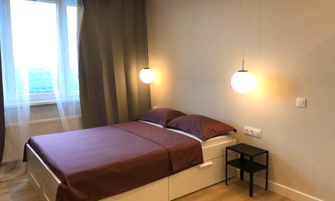 Ufa Apartamento | 002 Аксакова,2 Однокомнатные апартаменты с Джакузи, Кондиционером и Красивым видом из окна