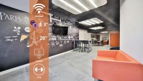 Charenton-le-Pont Apartamento | 02.Studio#Charenton#Fitness#Cinema