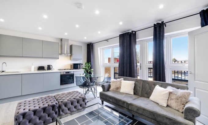 Yiewsley Apartamento | 04 - Luxury 1 Bed Apartment Free Parking- West Drayton
