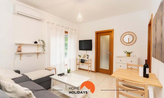 Alfa-Mar Apartamento | #083 Balcony with AC, Garden View 5min Beach