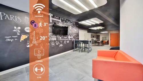 Charenton-le-Pont Apartamento | 09 Studio Charenton Fitness Cinema
