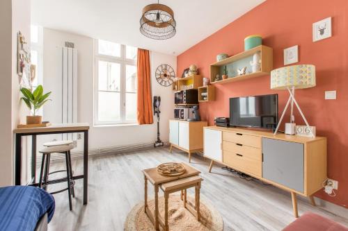 Cambrai Apartamento | 1 Apt Bohème, Parking Privé, Centre