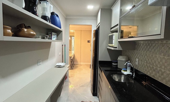 Barra Sul Alquiler De RV | 1 bedroom apartment, on the seafront block. Accommodates up to 4 people.