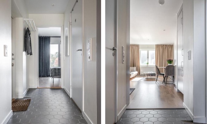 Appelviken Apartamento | 1-Bed Apt Sleeps 4 10m metro to Stockholm Centre