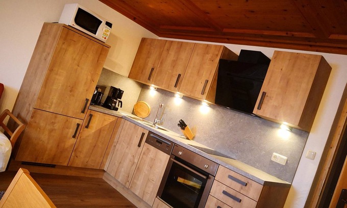 Ellmau Apartamento | 1 dorm., 1 Wohnschlafr. / DU od. Baño inodoro - Haus Schachner