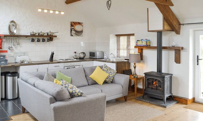 Rhyd-y-clafdy Cabaña | Alojamiento de 1 habitación en Plas Gwyn, cerca de Pwllheli